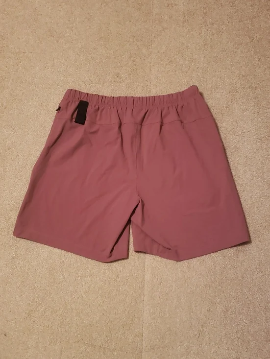 Fabletics Men's The One Dusty Rose Lineless Shorts - Picture 2 of 14